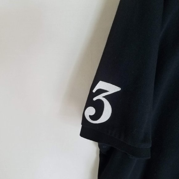 Polo Ralph Lauren Big Pony Black Short Sleeve Polo Shirt Mens Size XLT  XL TALL - Picture 4 of 6